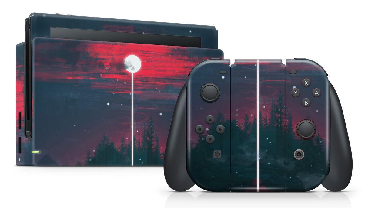 Nintendo Switch 2017 Skin Lunar Dripping