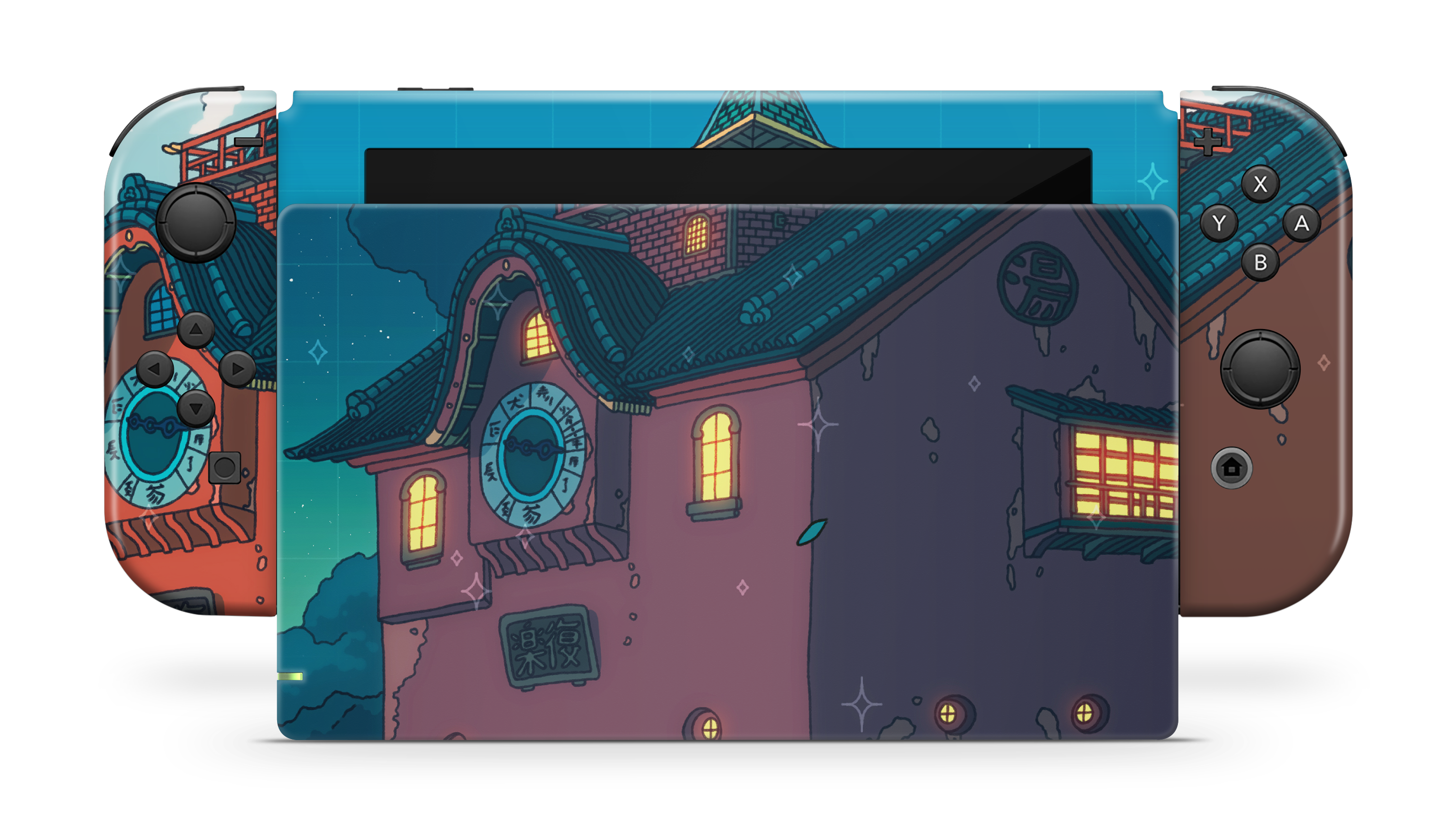 Nintendo Switch 2017 Skin Spirited Entrace