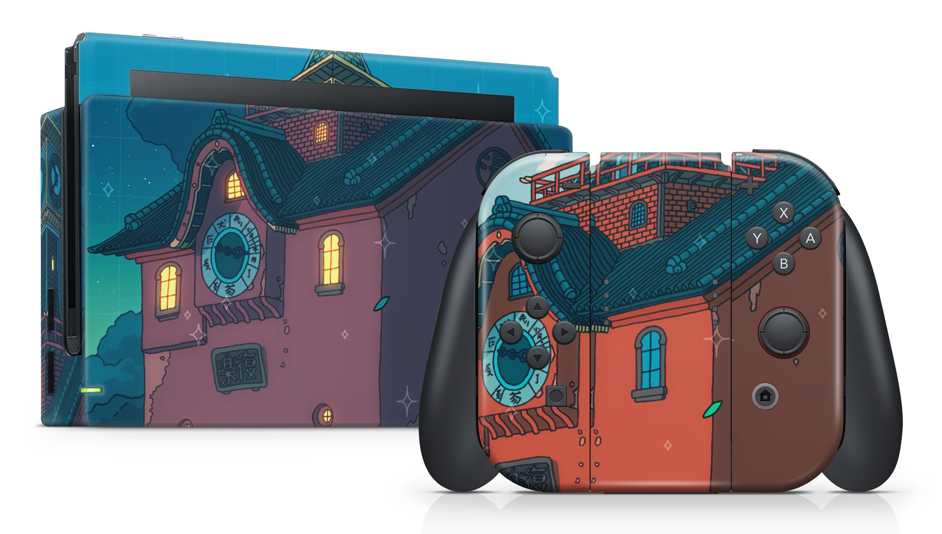 Nintendo Switch 2017 Skin Spirited Entrace