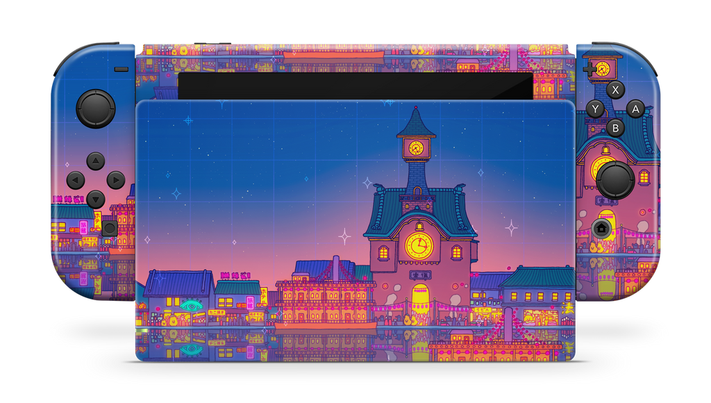 Nintendo Switch 2017 Skin Spirited Festival