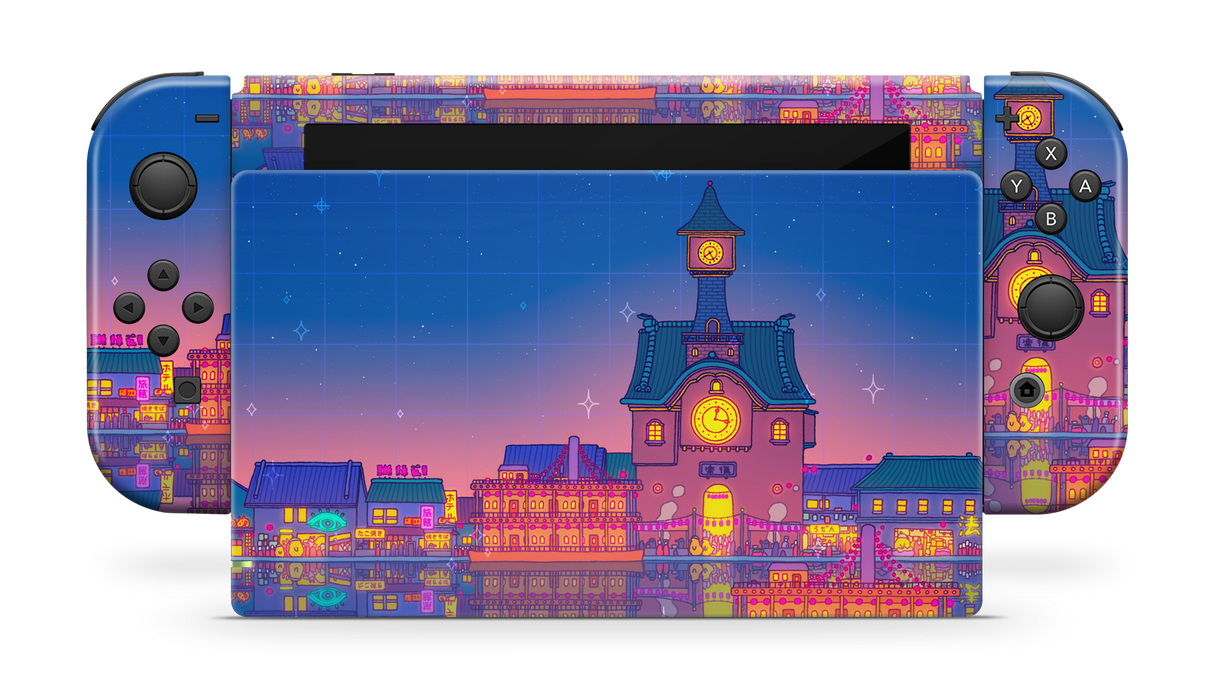 Nintendo Switch 2017 Skin Spirited Festival