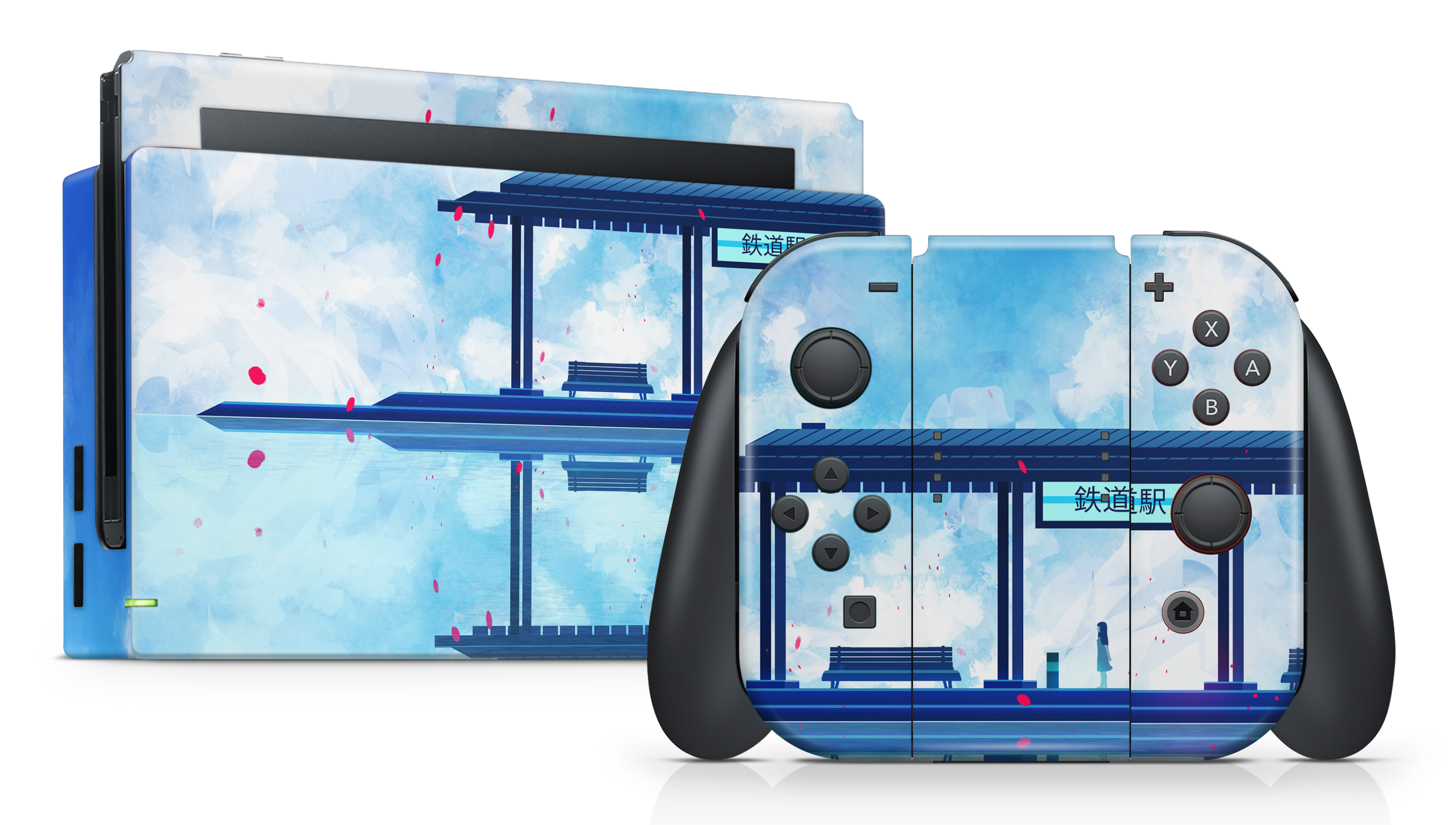 Nintendo Switch 2017 Skin Waiting