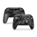 Nintendo Switch Controller Skin Black Digi Camo