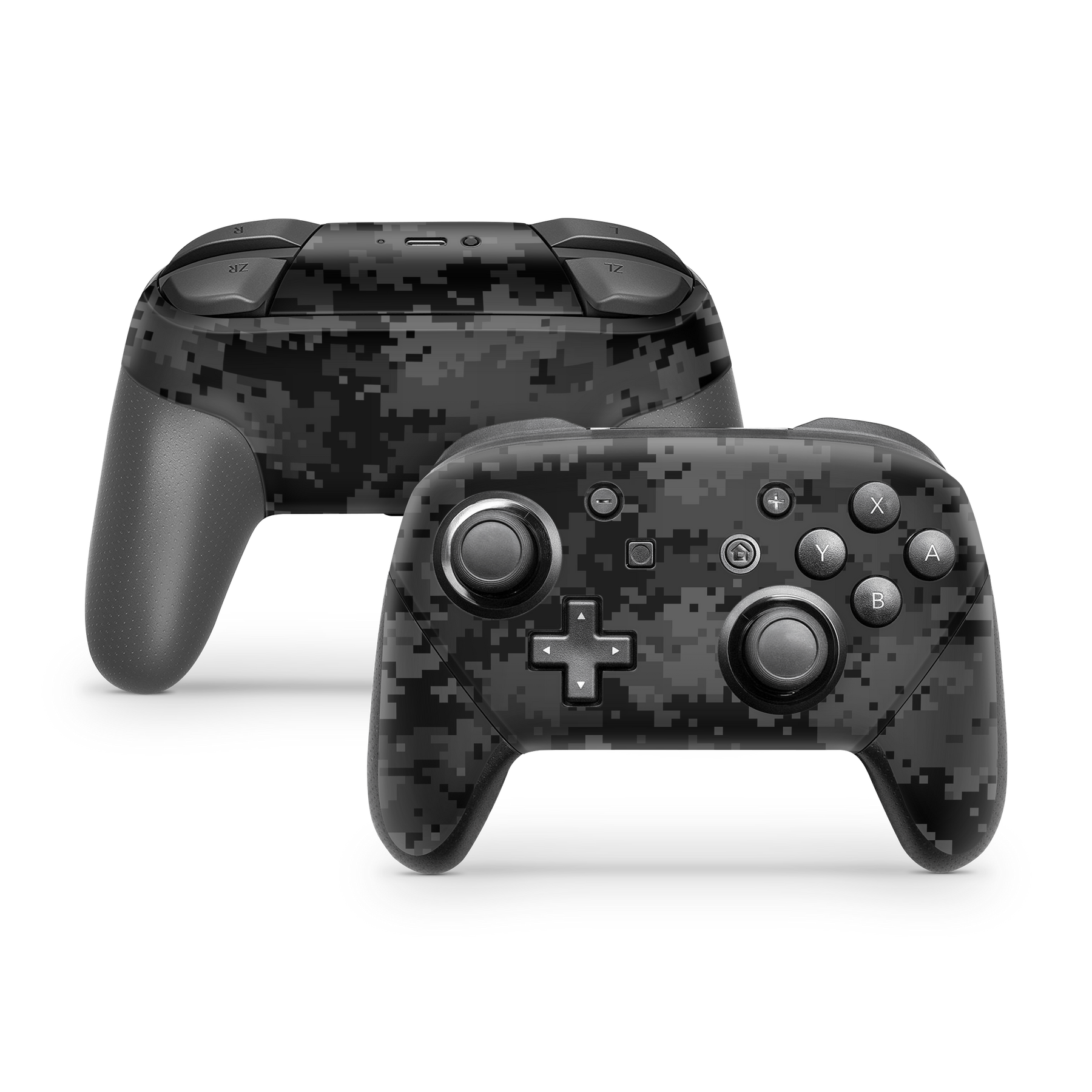 Nintendo Switch Controller Black Digi Camo