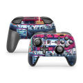 Nintendo Switch Controller Skin Cyberpunk Streets