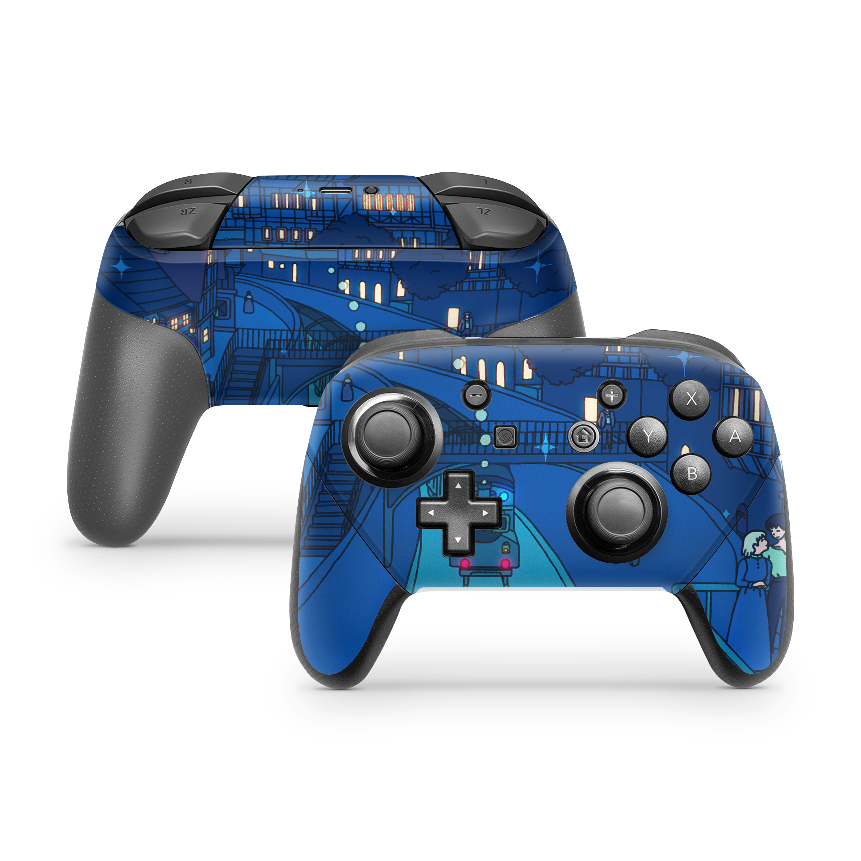 Nintendo Switch Controller Skin Howl & Sophie