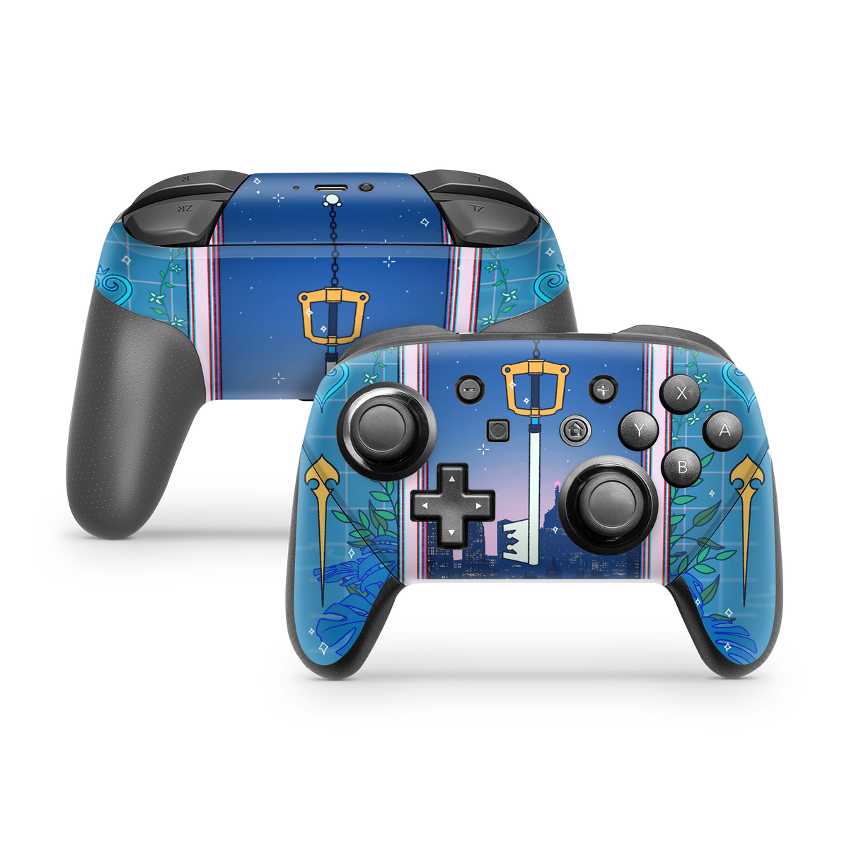 Nintendo Switch Controller Skin Kingdom LoFi