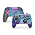 Nintendo Switch Controller Skin Lavenderder town