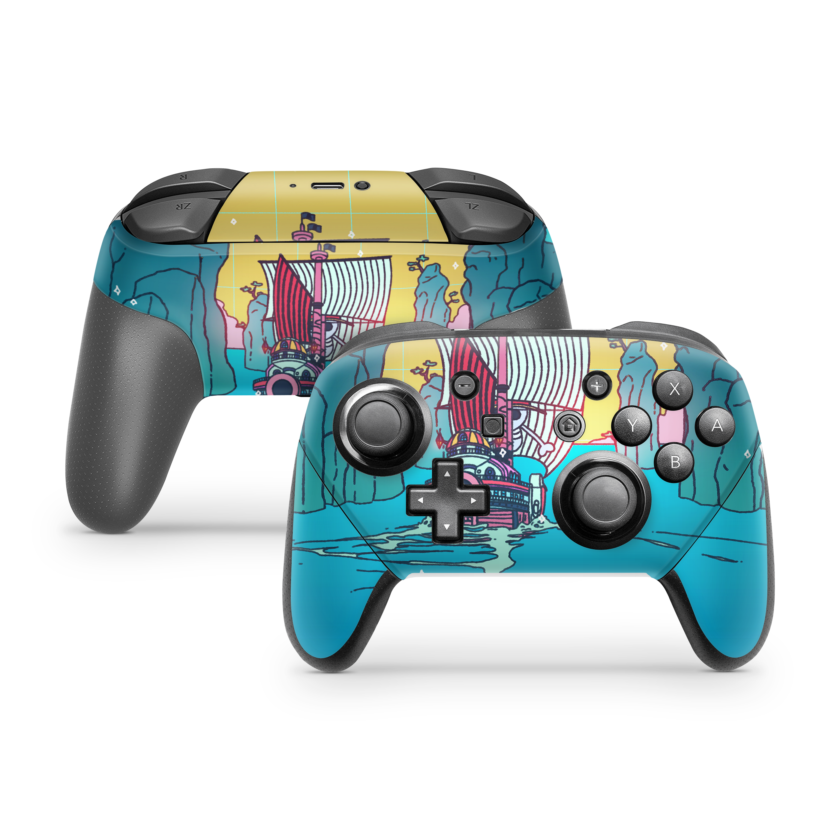 Nintendo Switch Controller Skin Adventure