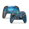 Nintendo Switch Controller Skin Perfect Blue