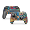 Nintendo Switch Controller Skin Moon festival