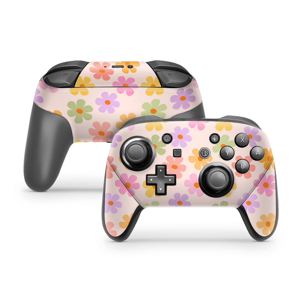 Nintendo Switch Controller Skin Daisy