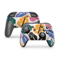 Nintendo Switch Controller Skin Tropical Leaves