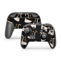 Nintendo Switch Controller Skin Black Swan