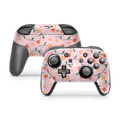 Nintendo Switch Controller Skin Flowers In Summer