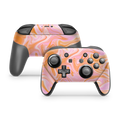 Nintendo Switch Controller Skin Retro Lava