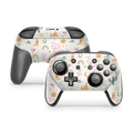 Nintendo Switch Controller Skin Wildwest Pattern