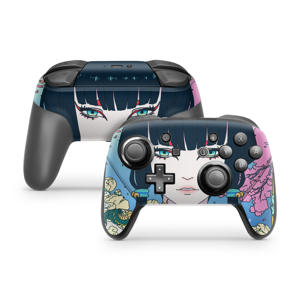 Nintendo Switch Controller Skin Kirisame V1