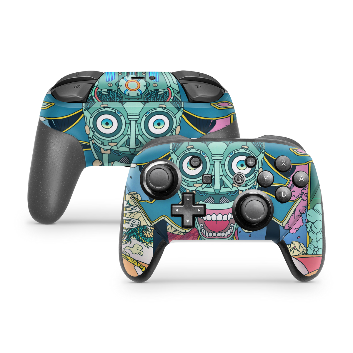 Nintendo Switch Controller Skin Kirisame V2