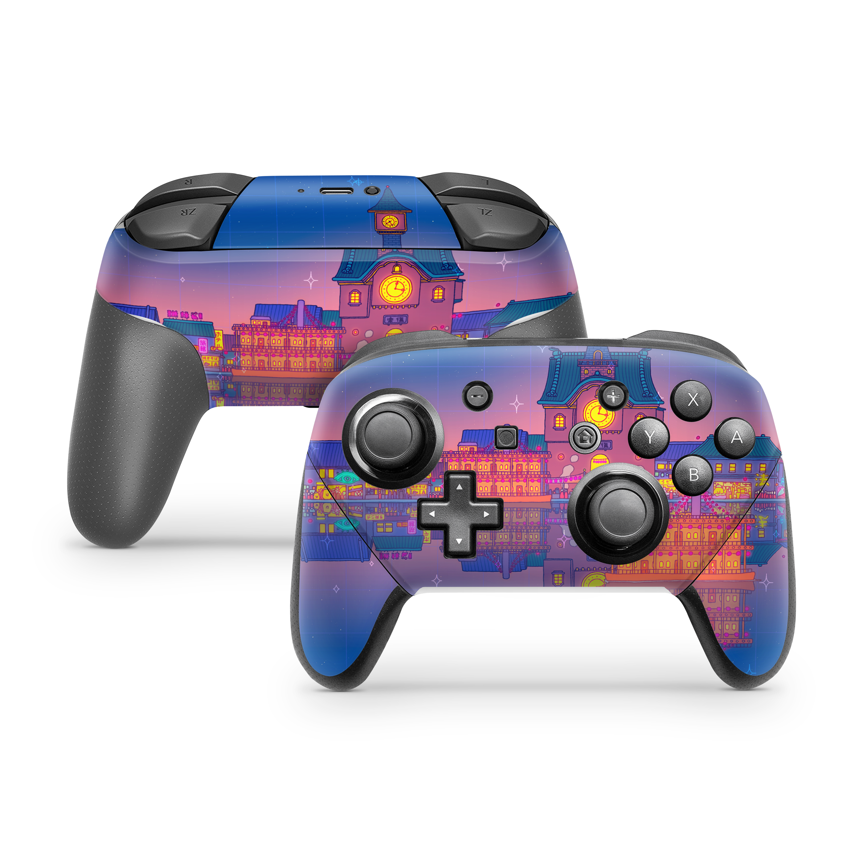 Nintendo Switch Controller Skin Spirited Festival