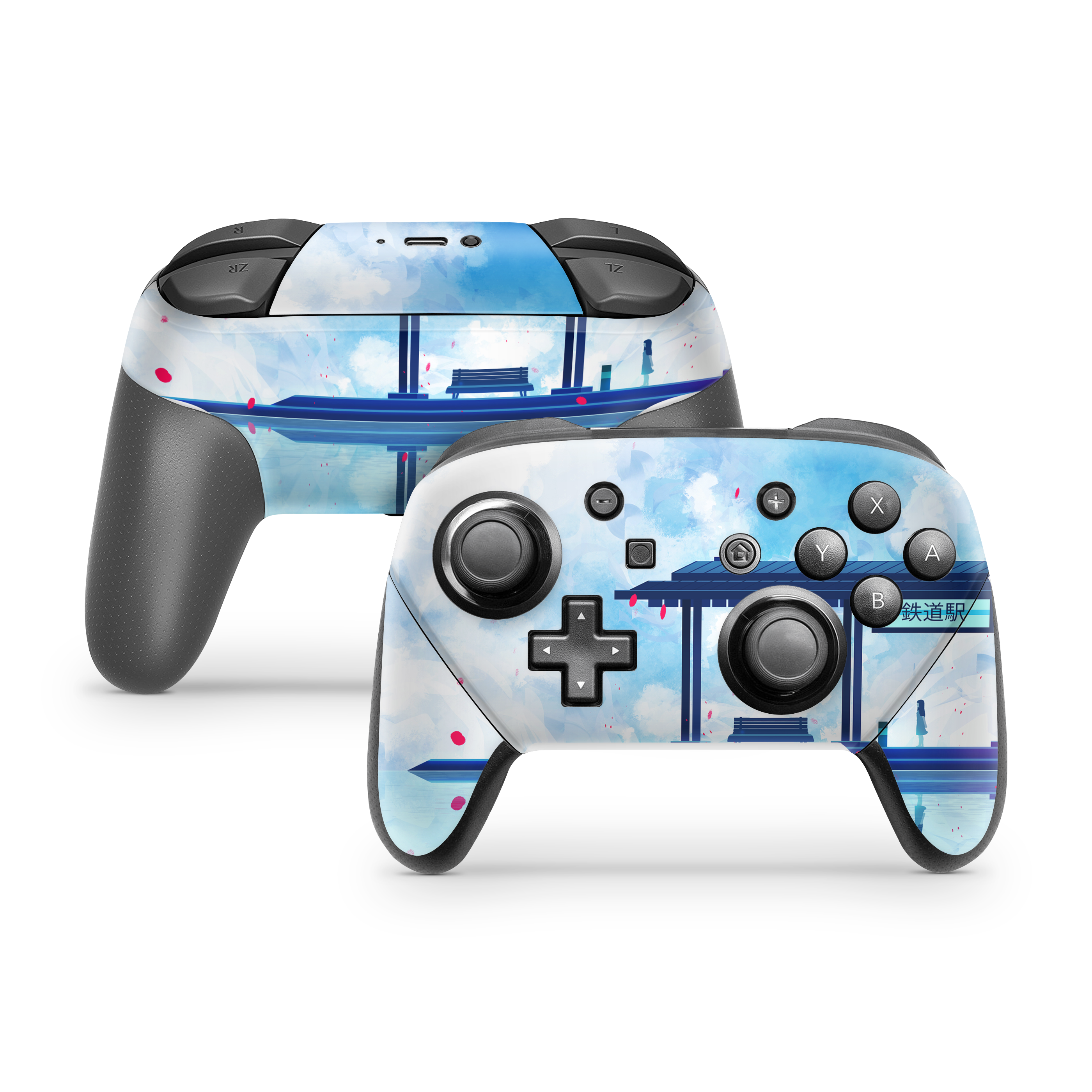 Nintendo Switch Controller Skin Waiting