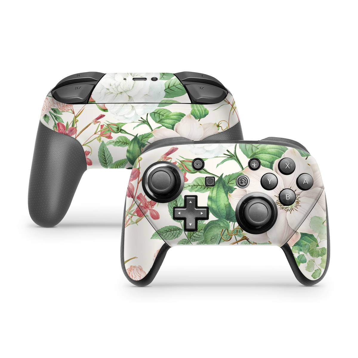 Nintendo Switch Controller Skin Cozy Floral