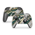 Nintendo Switch Controller Skin Jade Marble