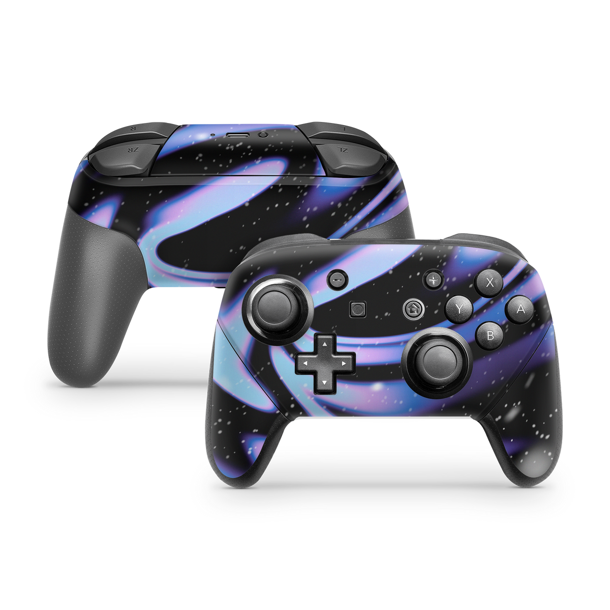 Nintendo Switch Controller Skin Cosmic Twirl