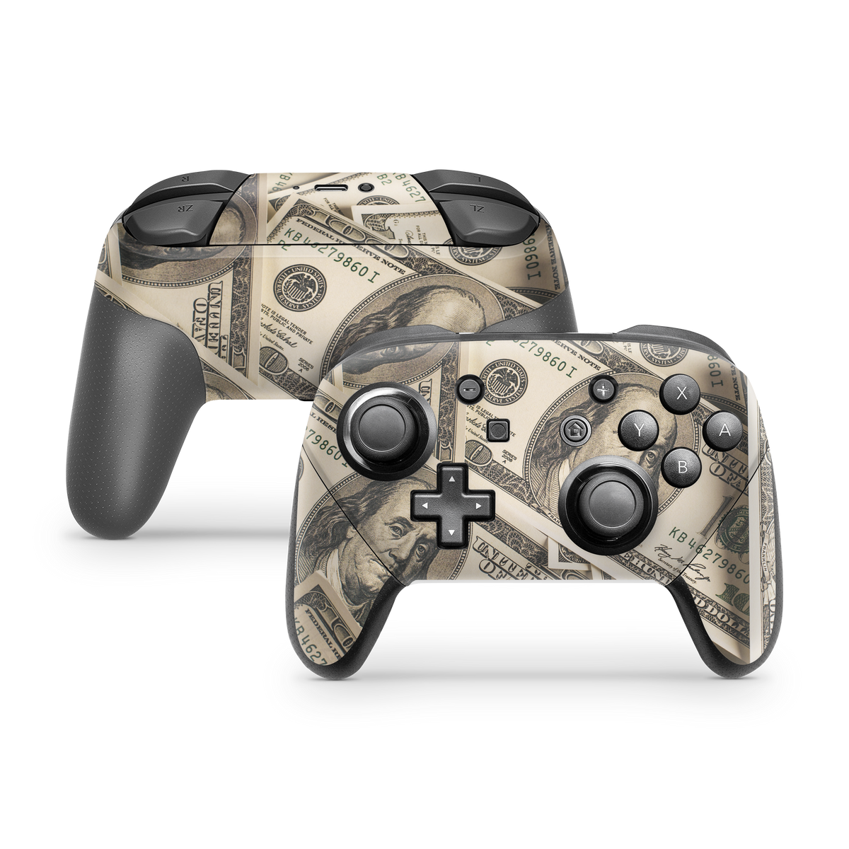 Nintendo Switch Controller Skin Money Moves