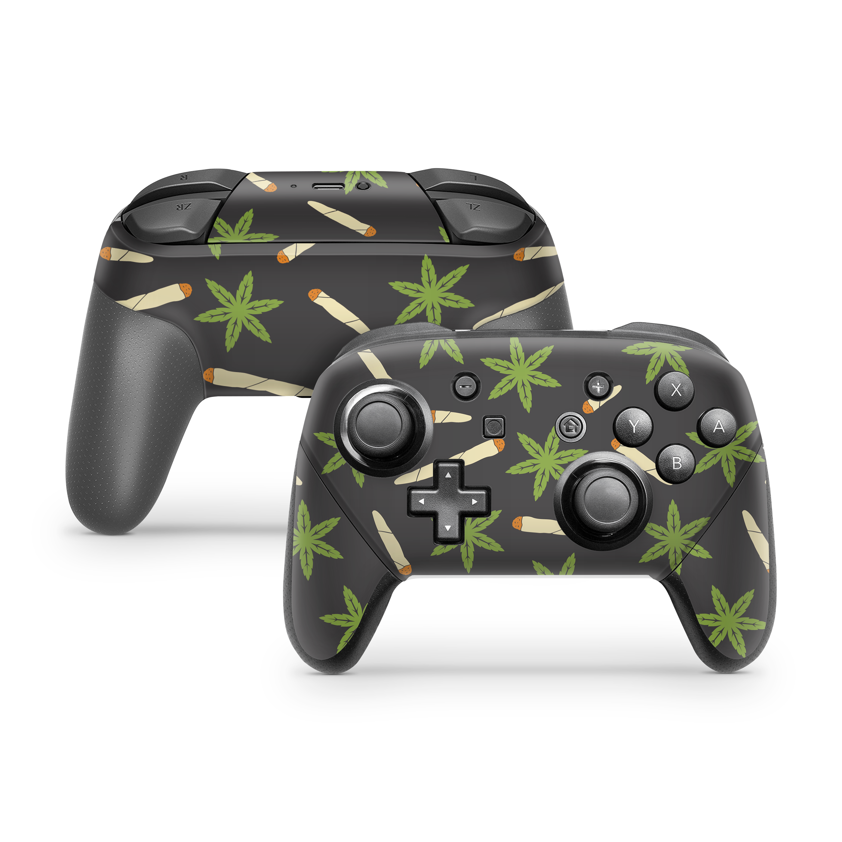 Nintendo Switch Controller Skin Puff Puff Pass