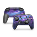Nintendo Switch Controller Skin Nebula Smoke