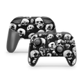 Nintendo Switch Controller Skin Haunted Skulls