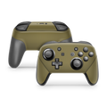 Nintendo Switch Controller Skin Forest Brown