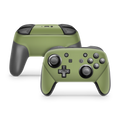 Nintendo Switch Controller Skin Moss Green