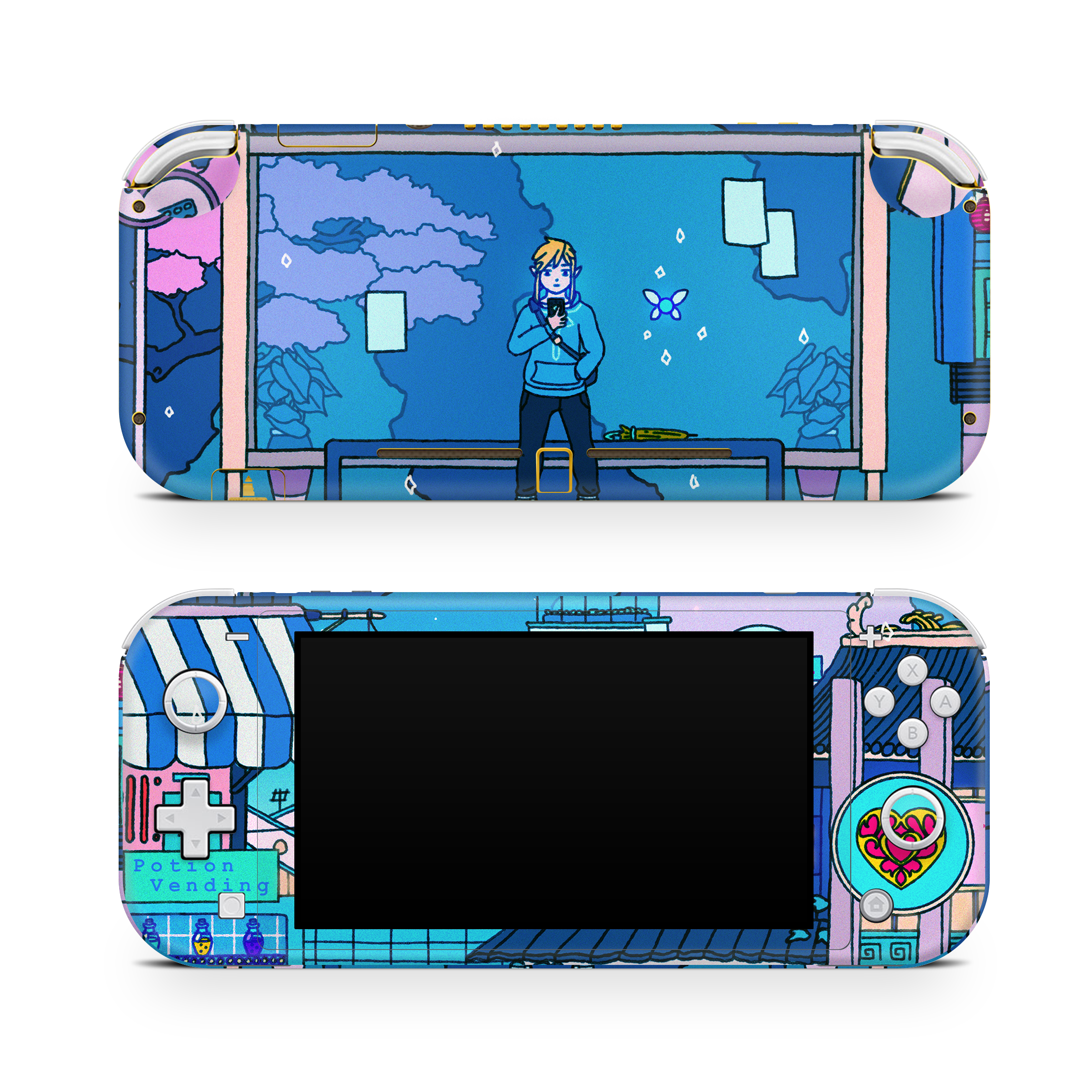 Nintendo Switch LITE Skin Chill City