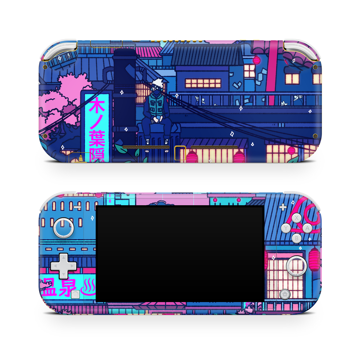 Nintendo Switch LITE Skin Cyberpunk Village