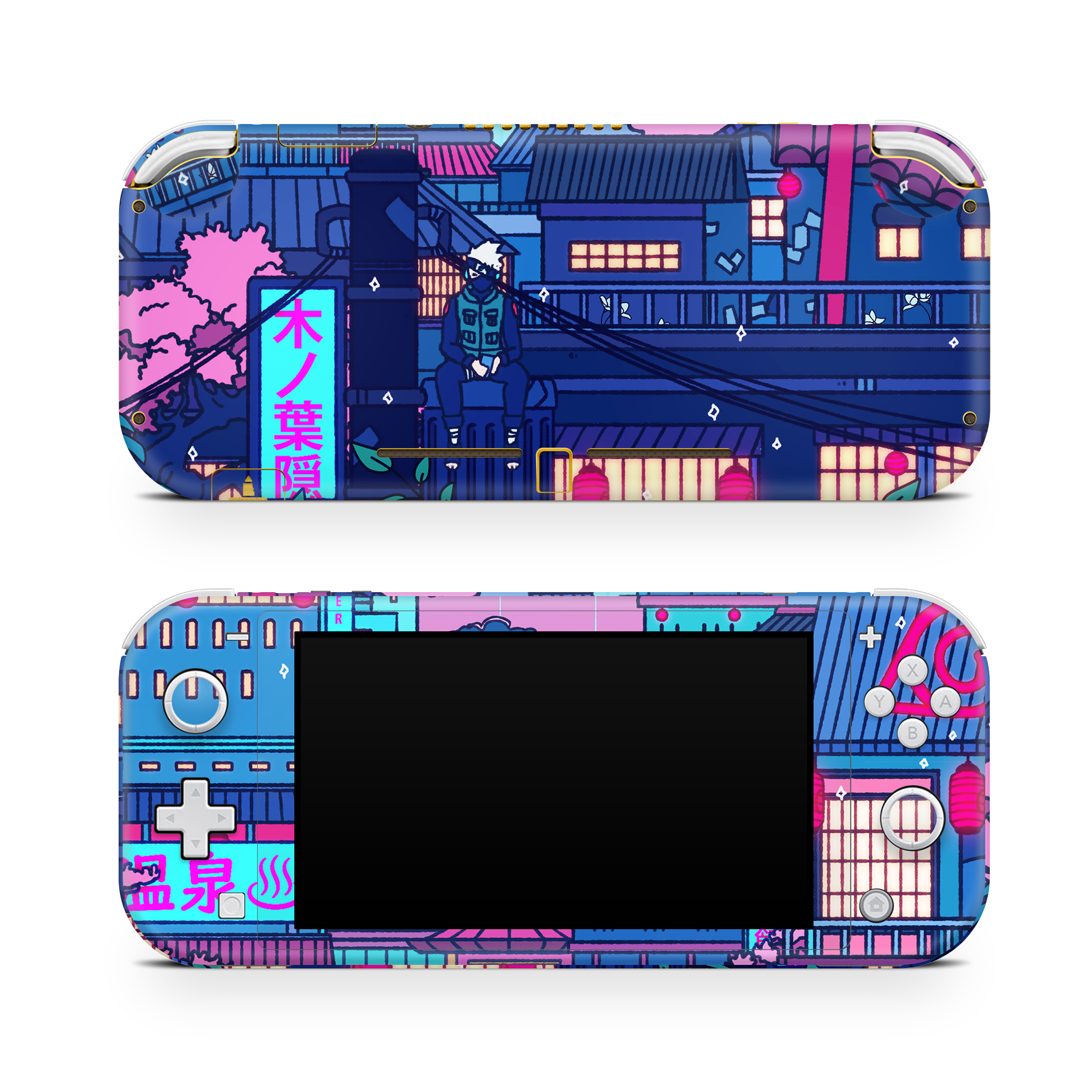 Nintendo Switch LITE Skin Cyberpunk Village