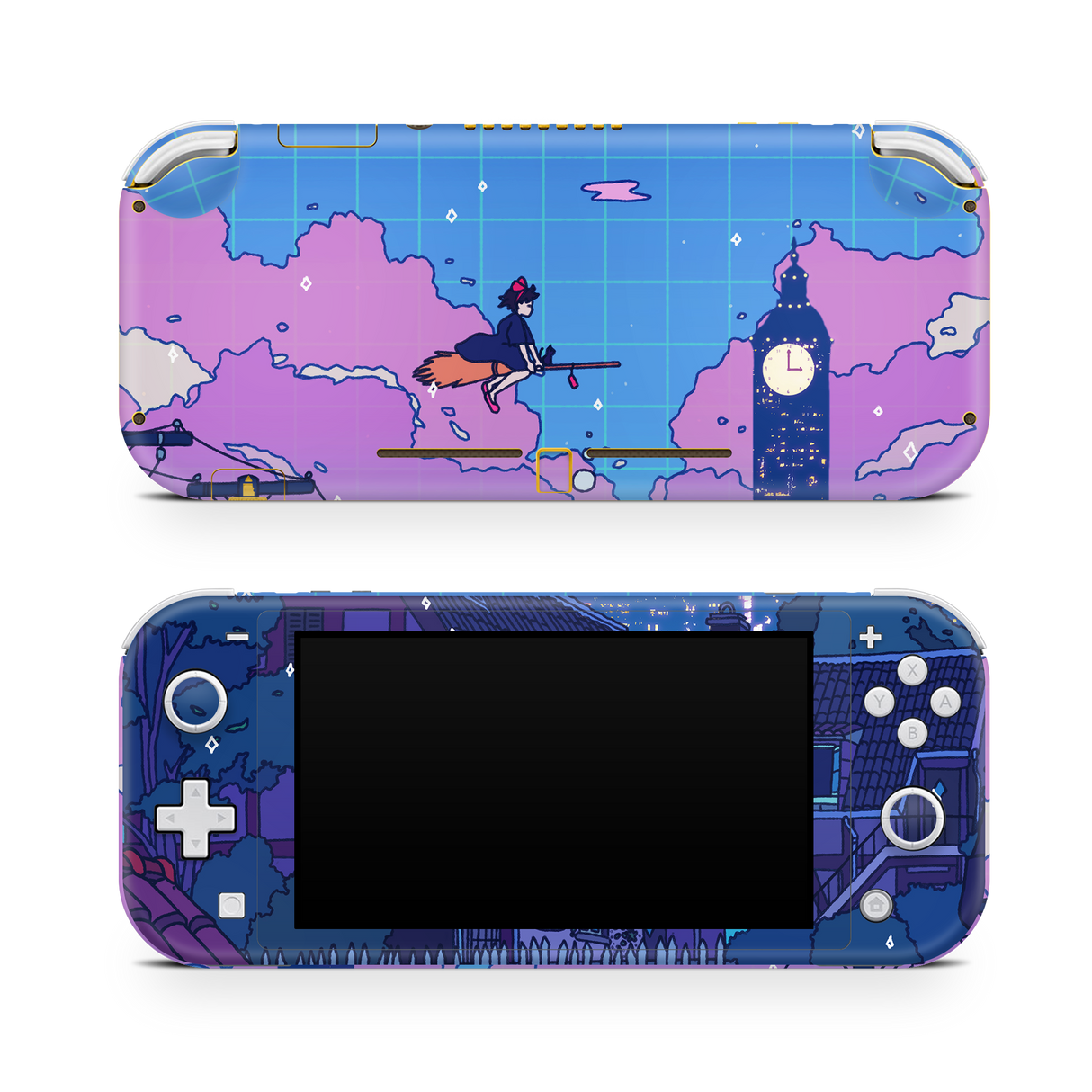 Nintendo Switch LITE Skin Night Flight