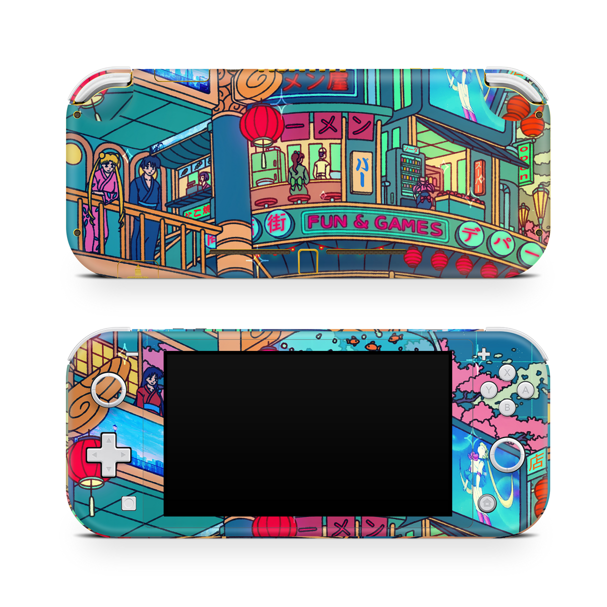 Nintendo Switch LITE Skin Moon festival