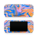 Nintendo Switch Lite Skin Blue Liquid