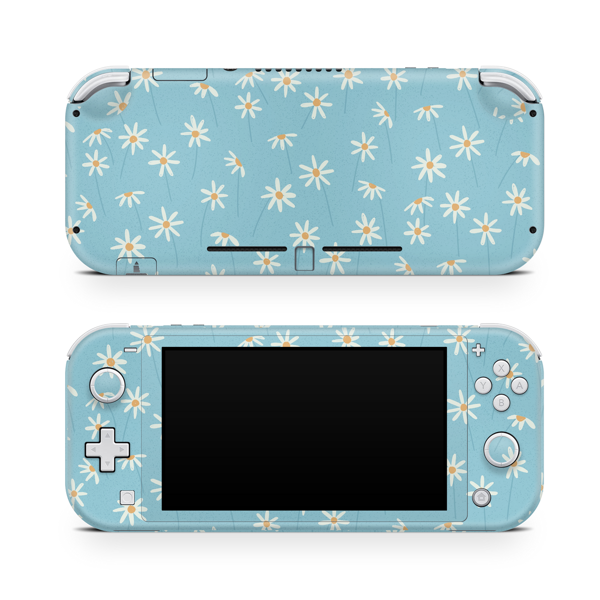 Nintendo Switch Lite Skin Daisy Blue