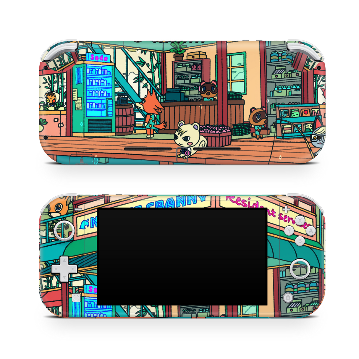 Nintendo Switch LITE Skin Animal Crossing