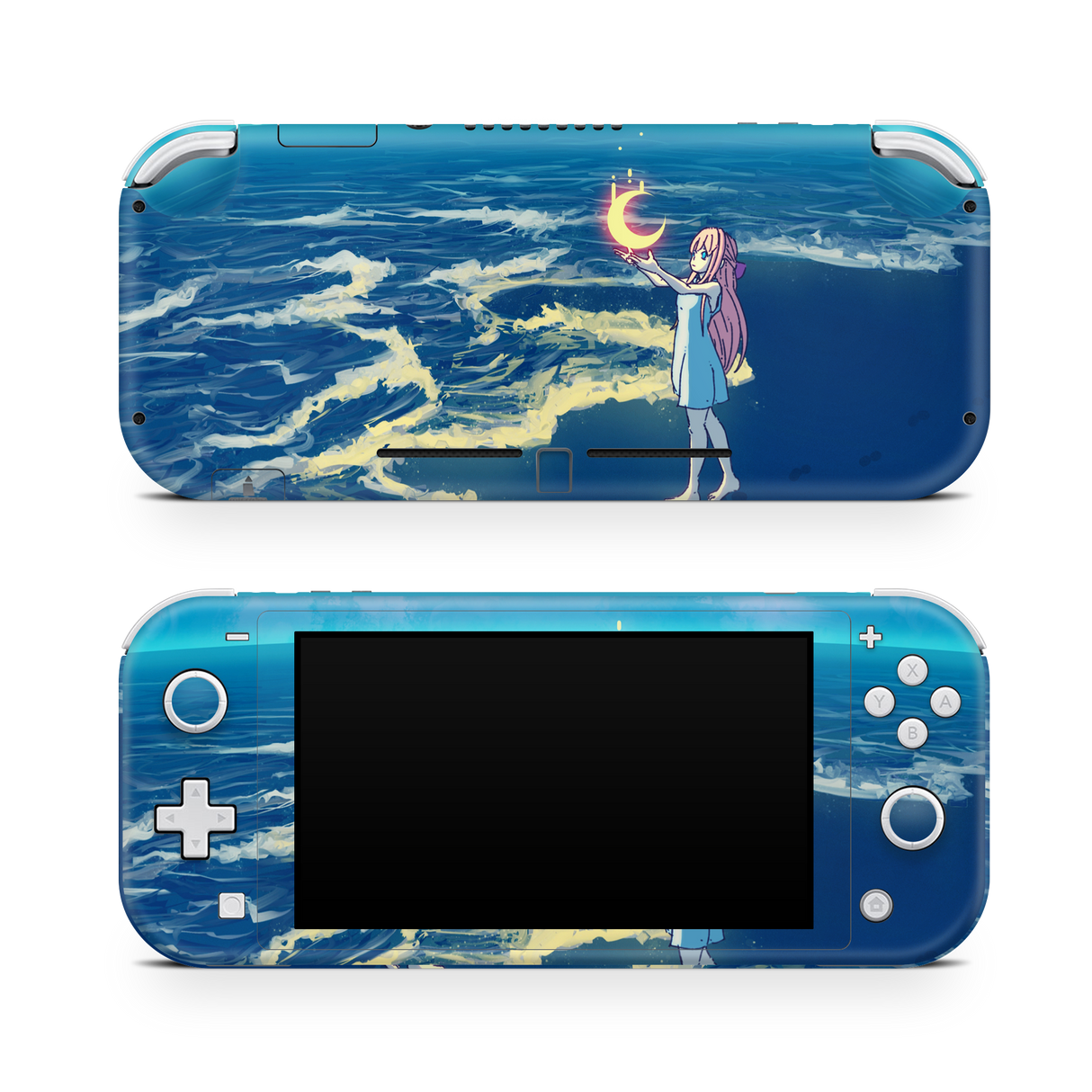 Nintendo Switch LITE Skin Catching the moon