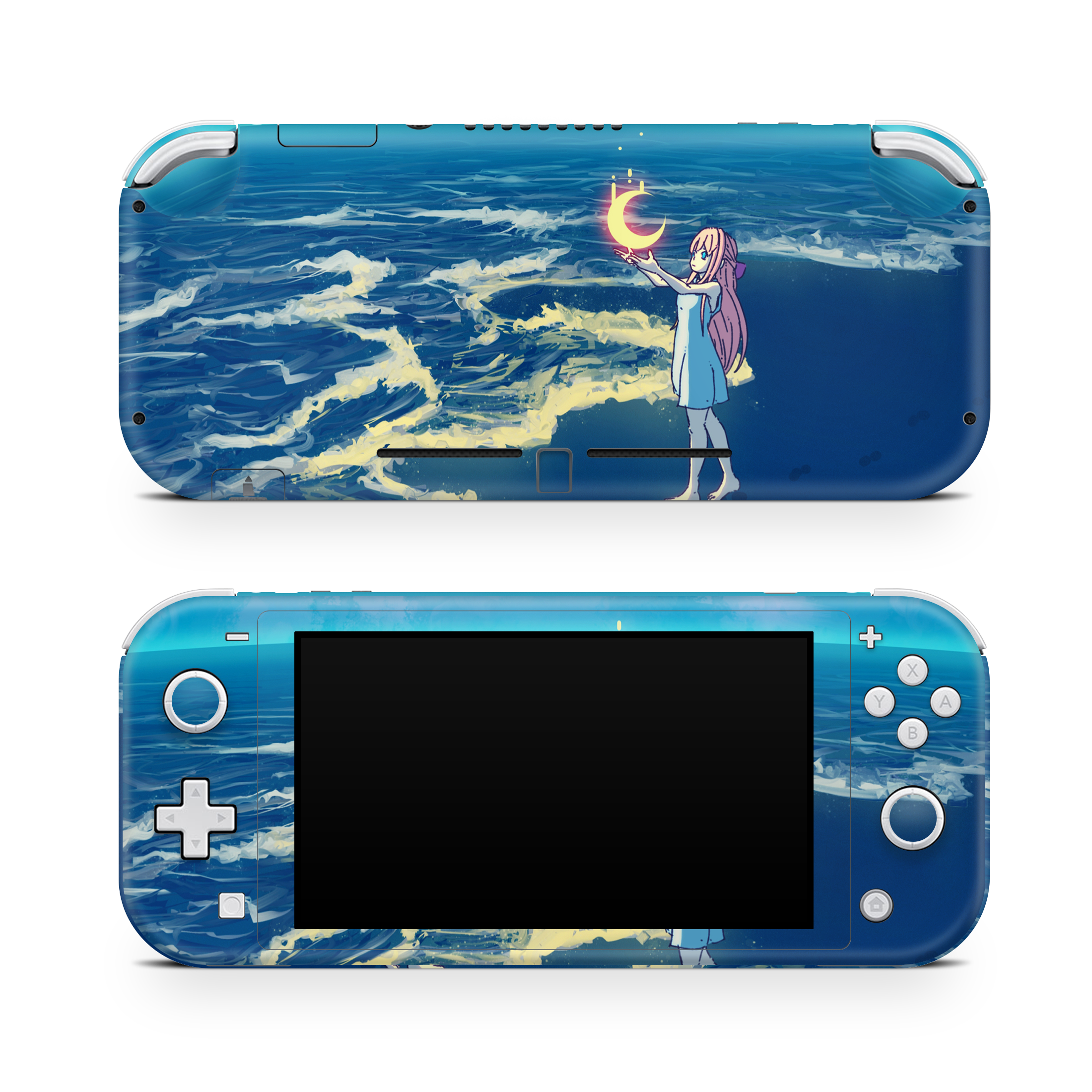 Nintendo Switch LITE Skin Catching the moon