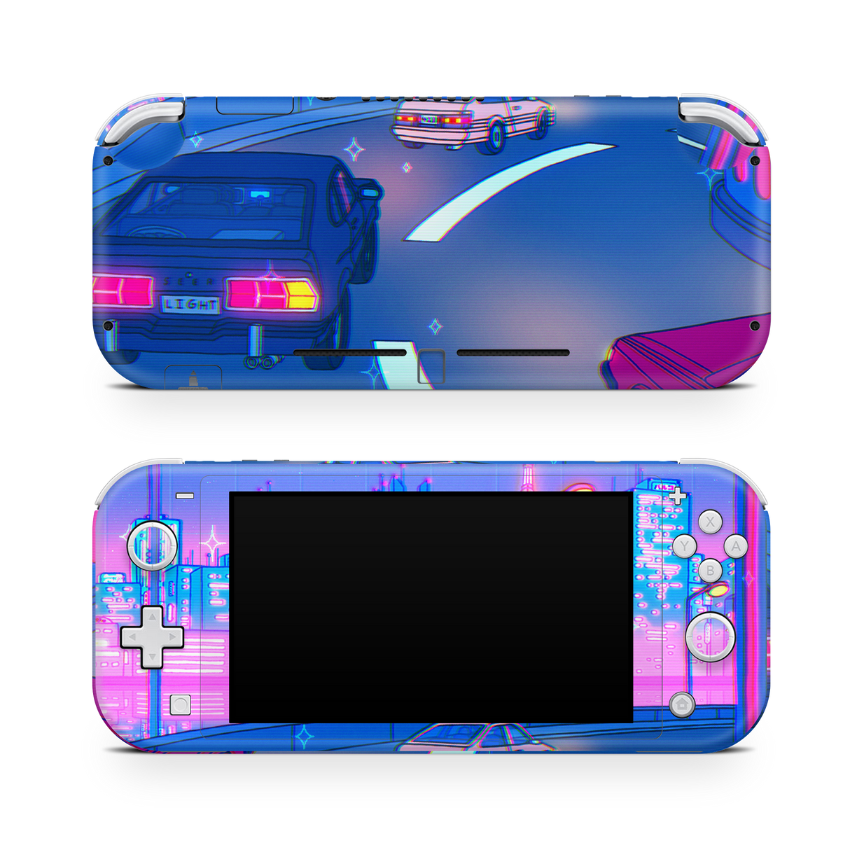Nintendo Switch LITE Skin Late Night Drive