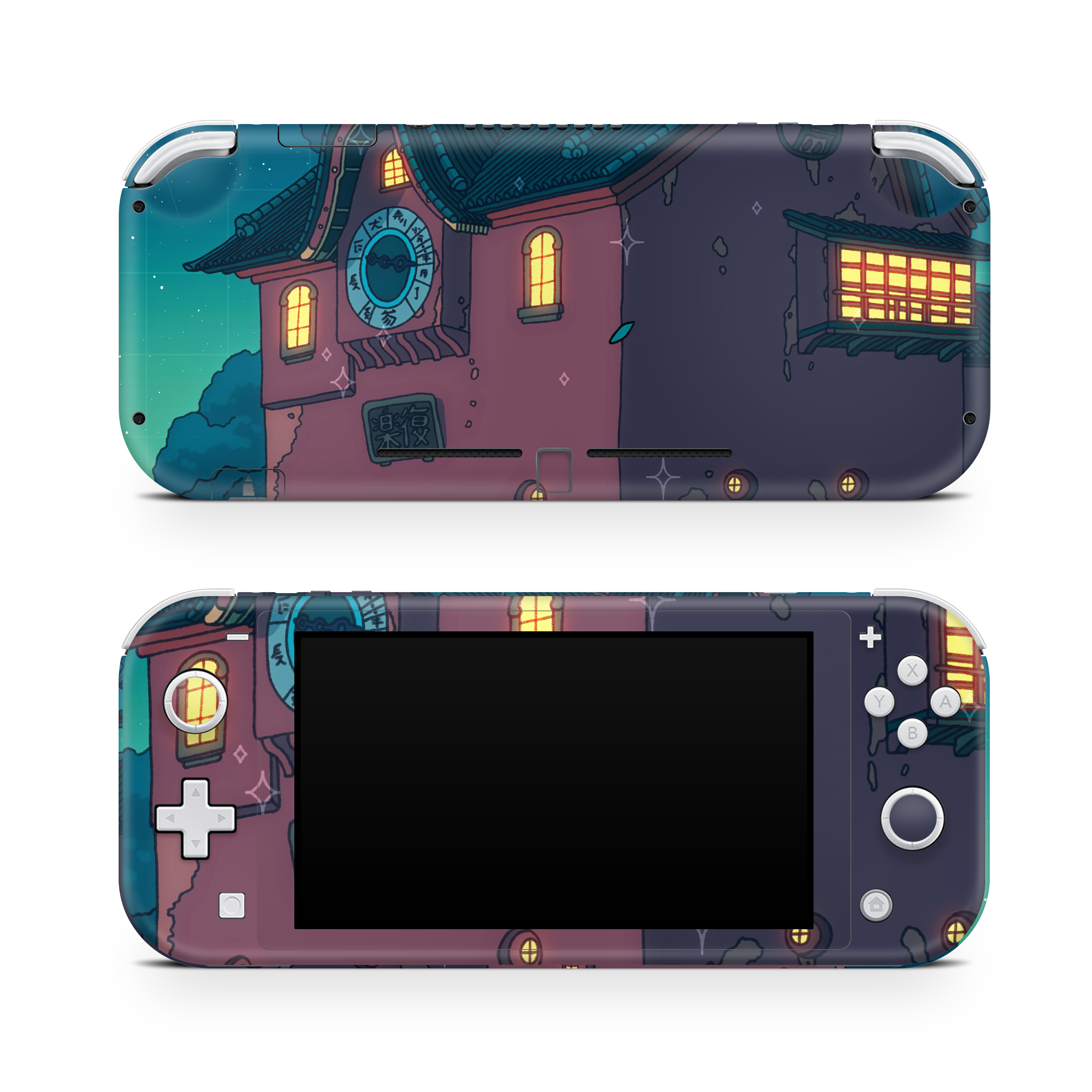 Nintendo Switch LITE Skin Spirited Entrace Night