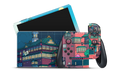 Nintendo Switch OLED Skin Bathhouse Day and Night