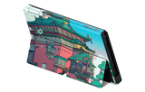 Nintendo Switch OLED Skin Bathhouse Day and Night