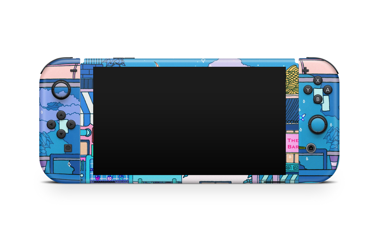 Nintendo Switch OLED Skin Chill City