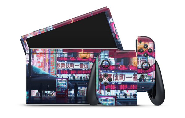 Nintendo Switch OLED Skin Cyberpunk Streets – CUCU Covers